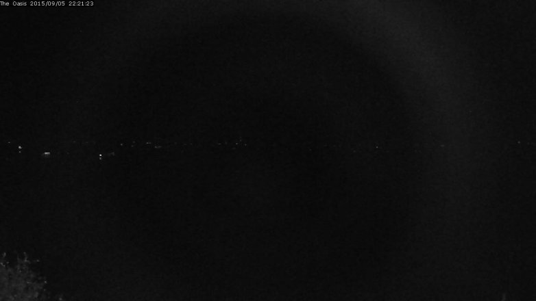 Lake Travis webcam, September 5, 2015 9:30 PM CT
