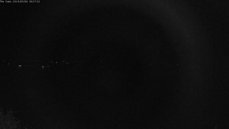 Lake Travis webcam, September 5, 2015 11:35 PM CT