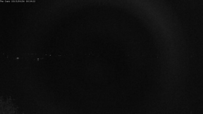 Lake Travis webcam, September 5, 2015 11:45 PM CT