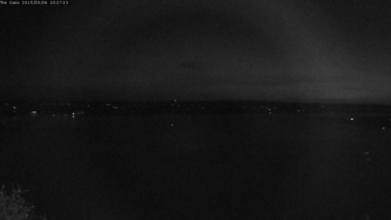 Lake Travis webcam, September 6, 2015 7:35 PM CT
