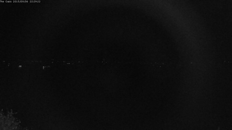 Lake Travis webcam, September 6, 2015 9:35 PM CT