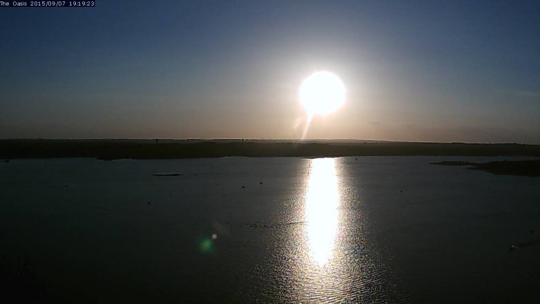 Lake Travis webcam, September 7, 2015 6:25 PM CT