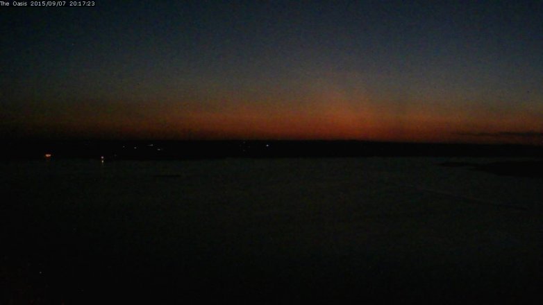 Lake Travis webcam, September 7, 2015 7:25 PM CT