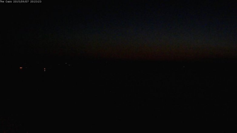 Lake Travis webcam, September 7, 2015 7:30 PM CT