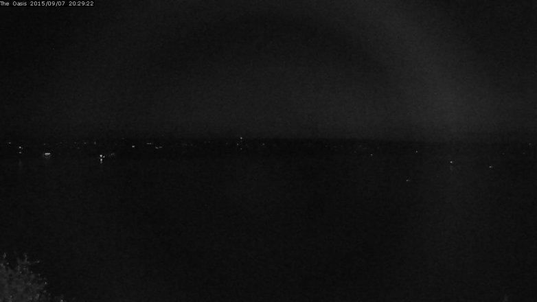 Lake Travis webcam, September 7, 2015 7:35 PM CT