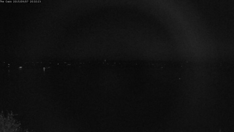 Lake Travis webcam, September 7, 2015 7:40 PM CT