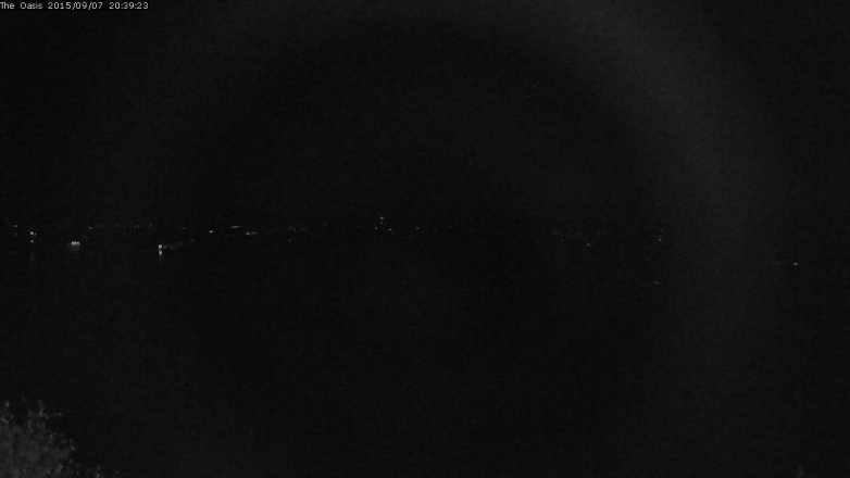 Lake Travis webcam, September 7, 2015 7:45 PM CT