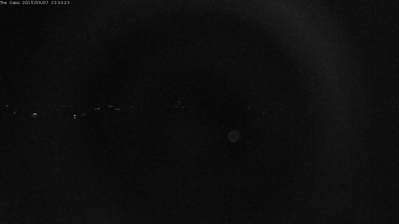 Lake Travis webcam, September 7, 2015 10:40 PM CT