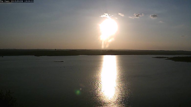 Lake Travis webcam, September 8, 2015 6:15 PM CT