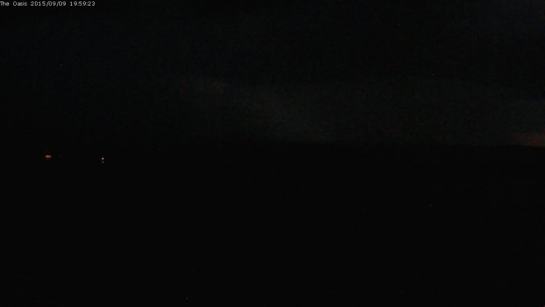 Lake Travis webcam, September 9, 2015 7:05 PM CT