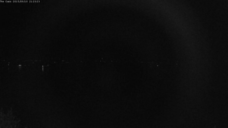 Lake Travis webcam, September 10, 2015 8:30 PM CT