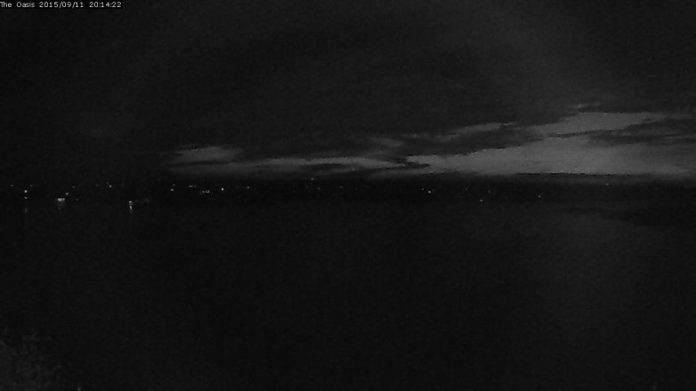 Lake Travis webcam, September 11, 2015 7:20 PM CT
