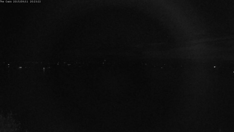 Lake Travis webcam, September 11, 2015 7:30 PM CT