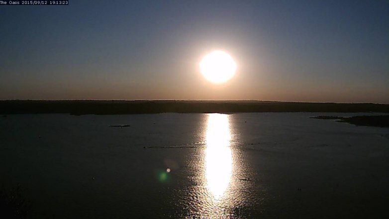 Lake Travis webcam, September 12, 2015 6:20 PM CT