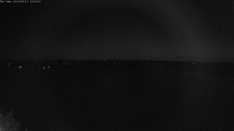 Lake Travis webcam, September 12, 2015 7:30 PM CT