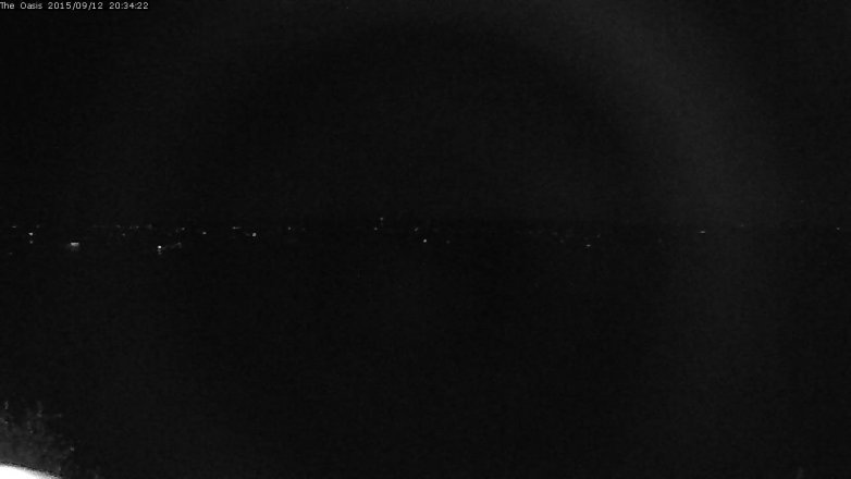 Lake Travis webcam, September 12, 2015 7:40 PM CT