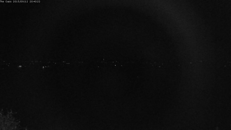 Lake Travis webcam, September 12, 2015 7:45 PM CT