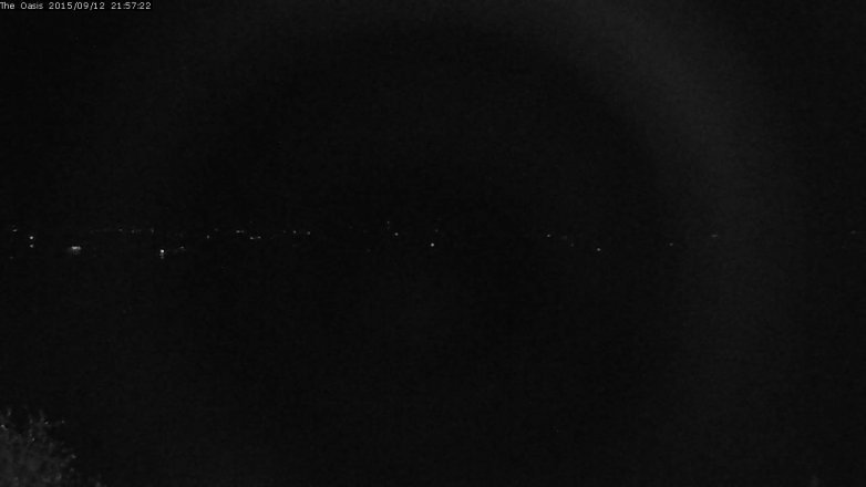 Lake Travis webcam, September 12, 2015 9:05 PM CT