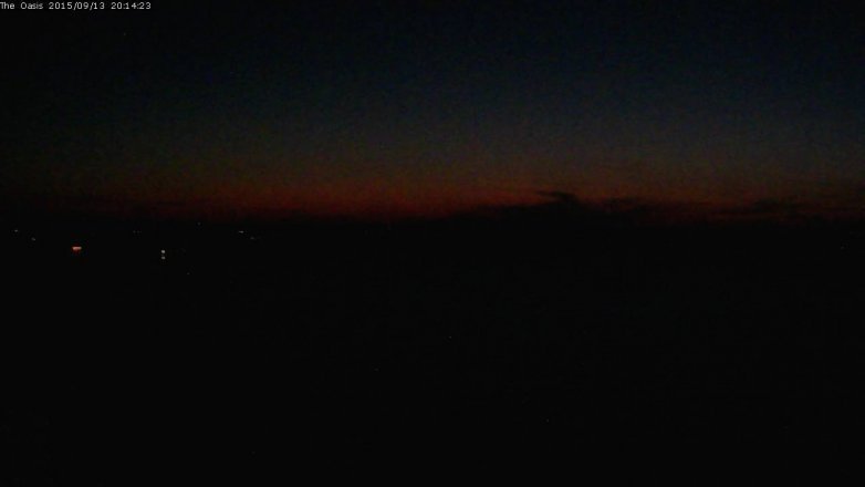 Lake Travis webcam, September 13, 2015 7:20 PM CT