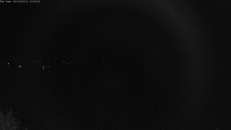 Lake Travis webcam, September 13, 2015 10:45 PM CT