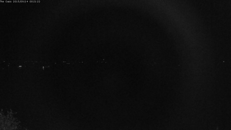 Lake Travis webcam, September 13, 2015 11:25 PM CT