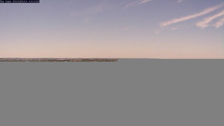 Lake Travis webcam, September 14, 2015 12:20 PM CT