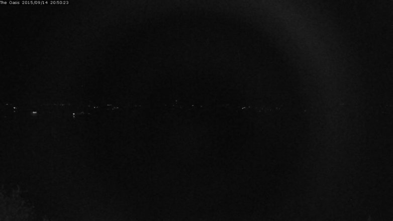 Lake Travis webcam, September 14, 2015 7:55 PM CT