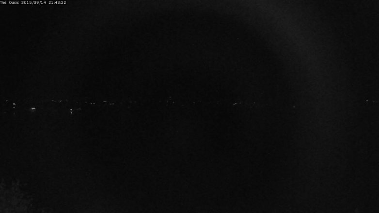 Lake Travis webcam, September 14, 2015 8:50 PM CT