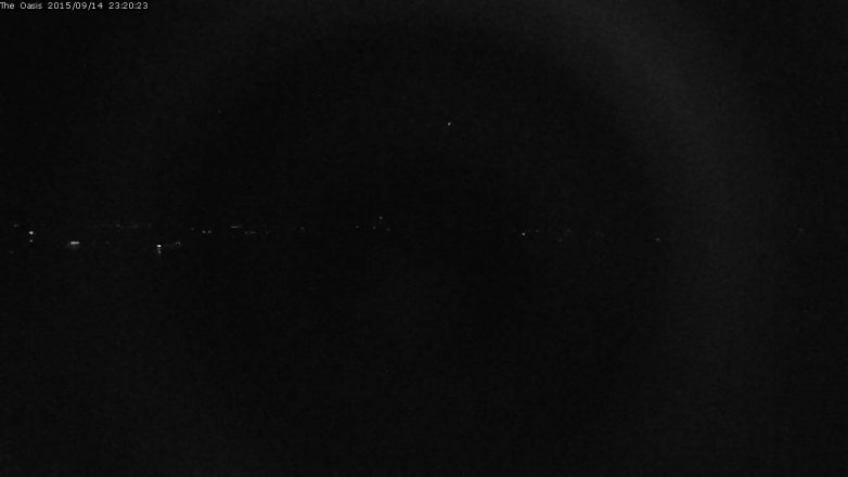 Lake Travis webcam, September 14, 2015 10:25 PM CT