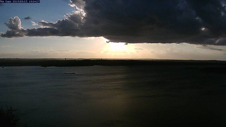 Lake Travis webcam, September 15, 2015 6:10 PM CT