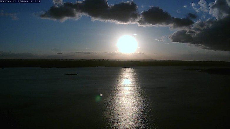 Lake Travis webcam, September 15, 2015 6:20 PM CT