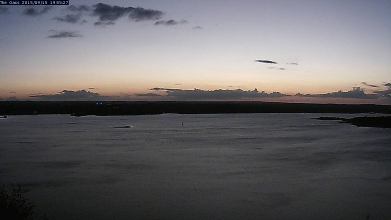 Lake Travis webcam, September 15, 2015 7:00 PM CT