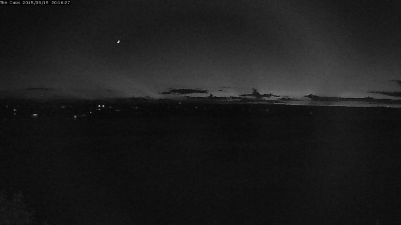 Lake Travis webcam, September 15, 2015 7:25 PM CT