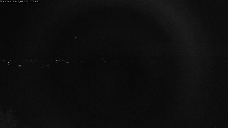 Lake Travis webcam, September 15, 2015 7:40 PM CT