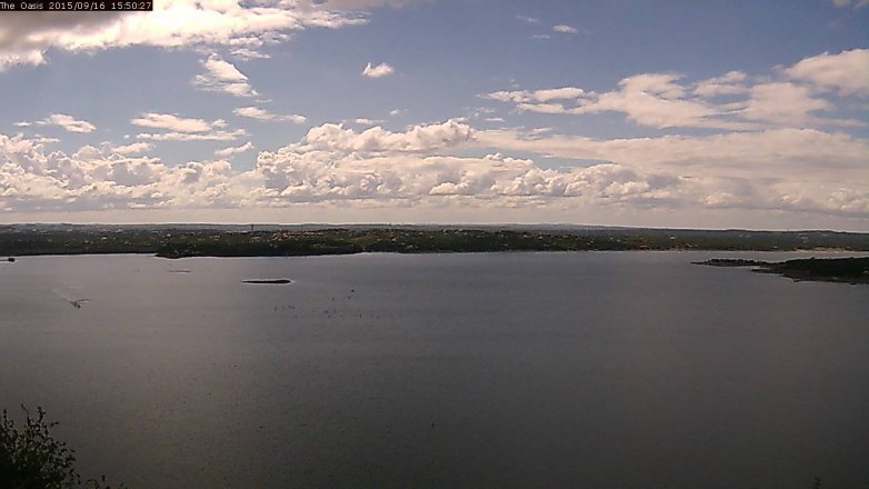 Lake Travis webcam, September 16, 2015 2:55 PM CT