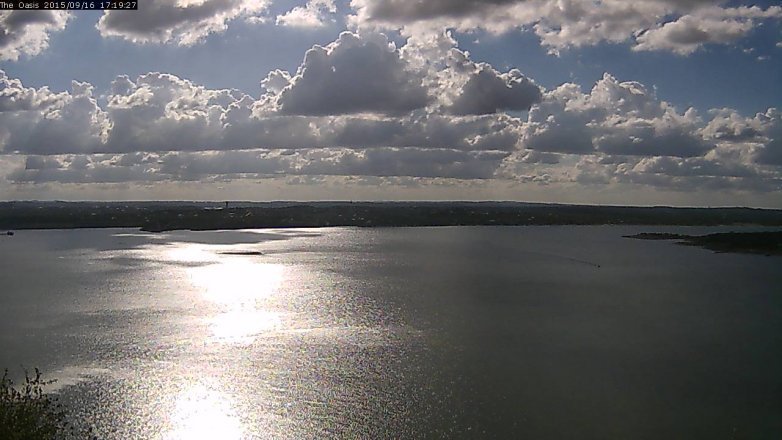 Lake Travis webcam, September 16, 2015 4:25 PM CT