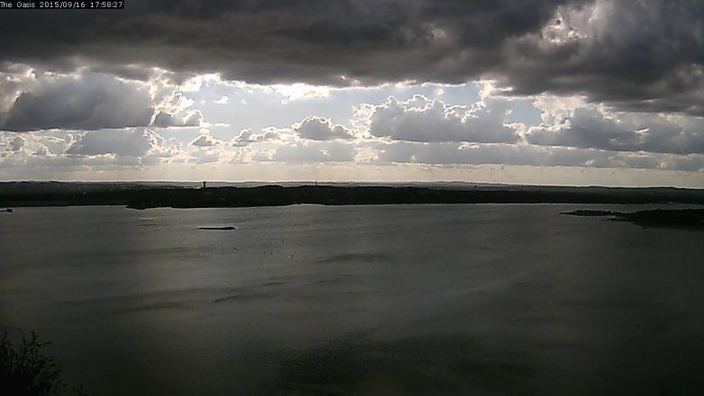 Lake Travis webcam, September 16, 2015 5:05 PM CT