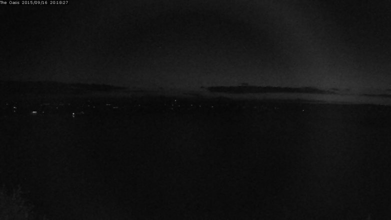 Lake Travis webcam, September 16, 2015 7:25 PM CT