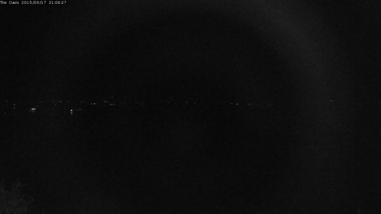 Lake Travis webcam, September 17, 2015 8:15 PM CT