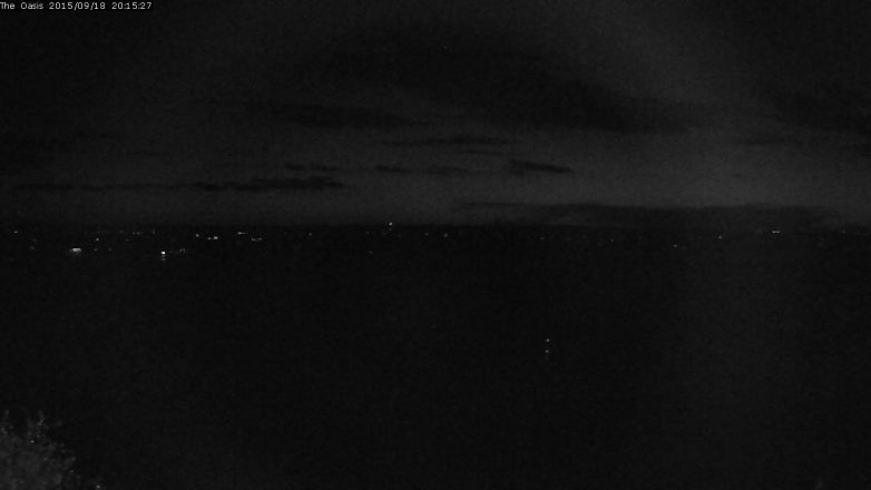Lake Travis webcam, September 18, 2015 7:20 PM CT