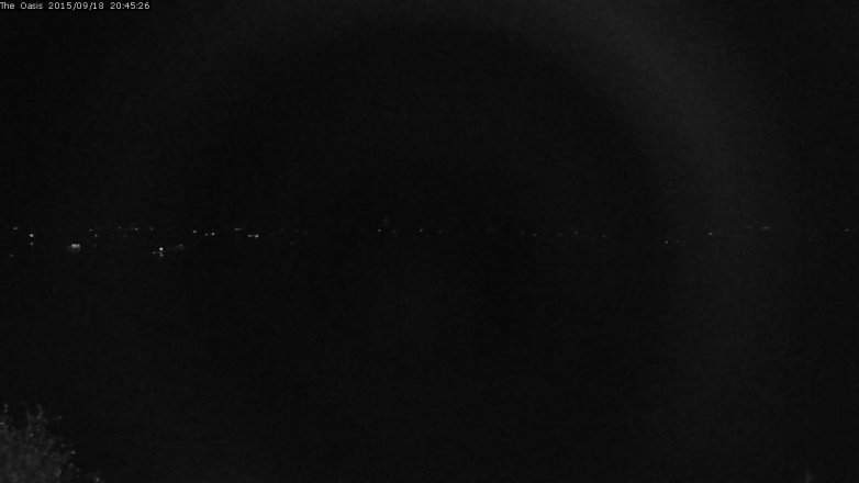 Lake Travis webcam, September 18, 2015 7:50 PM CT