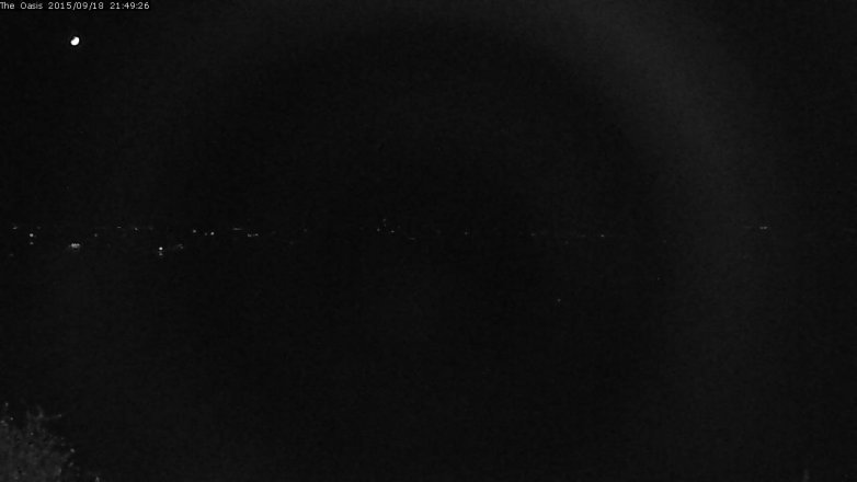 Lake Travis webcam, September 18, 2015 8:55 PM CT