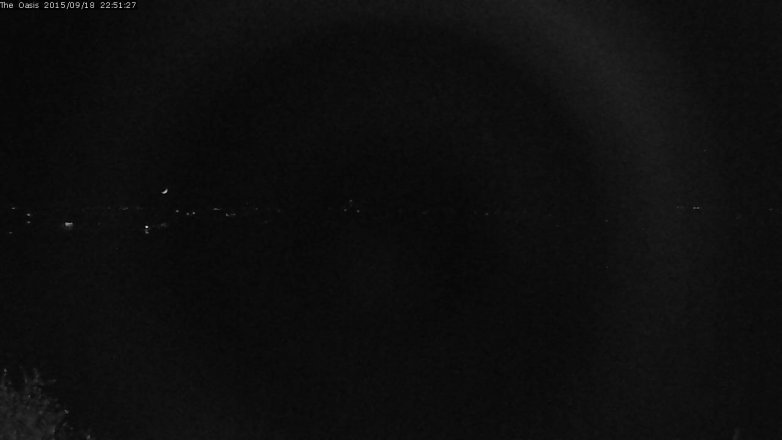 Lake Travis webcam, September 18, 2015 9:55 PM CT