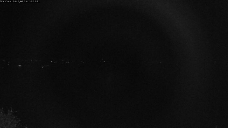 Lake Travis webcam, September 18, 2015 10:40 PM CT