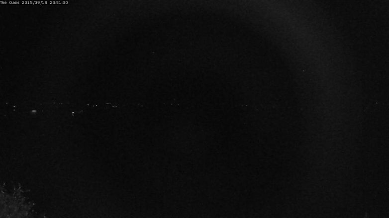 Lake Travis webcam, September 18, 2015 11:00 PM CT