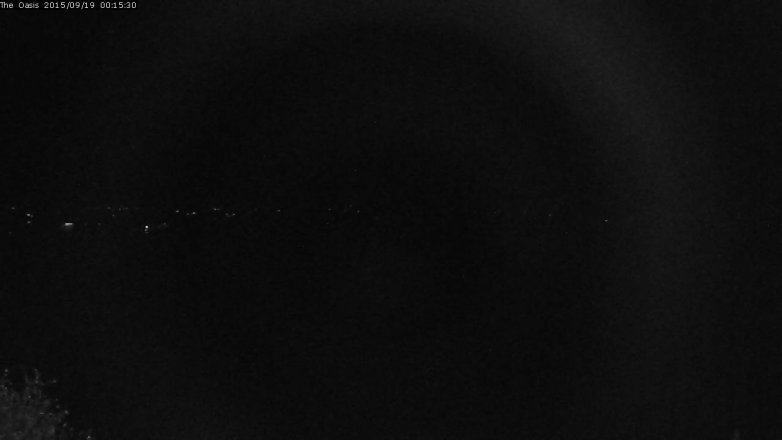 Lake Travis webcam, September 18, 2015 11:20 PM CT