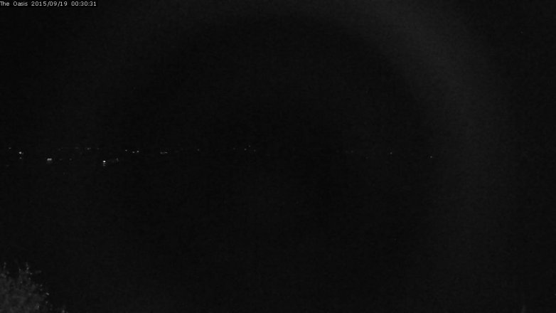 Lake Travis webcam, September 18, 2015 11:35 PM CT
