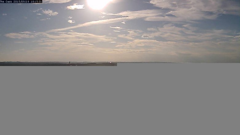 Lake Travis webcam, September 19, 2015 5:20 PM CT