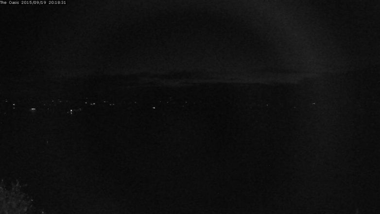 Lake Travis webcam, September 19, 2015 7:25 PM CT