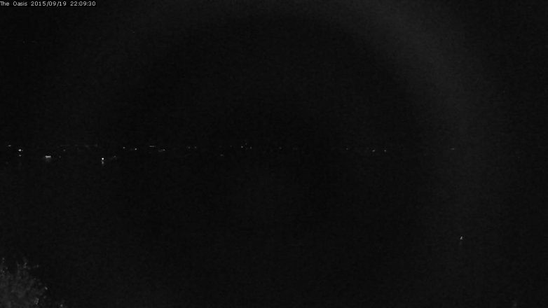 Lake Travis webcam, September 19, 2015 9:15 PM CT